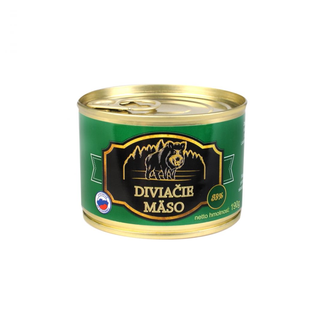 Diviačie mäso 190g