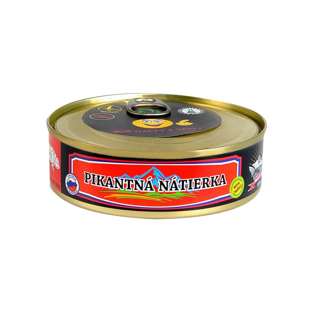 Natur - Pikantná nátierka 190g